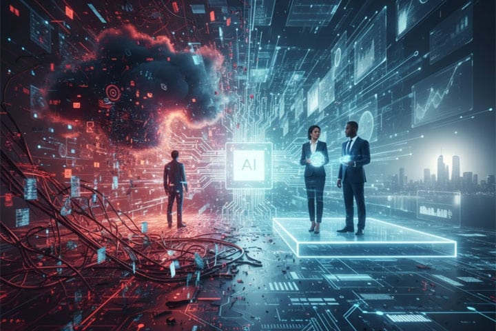 AI should reduce chaos and create clarity, confidence, and impact.