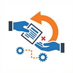 Manual handoffs and rework