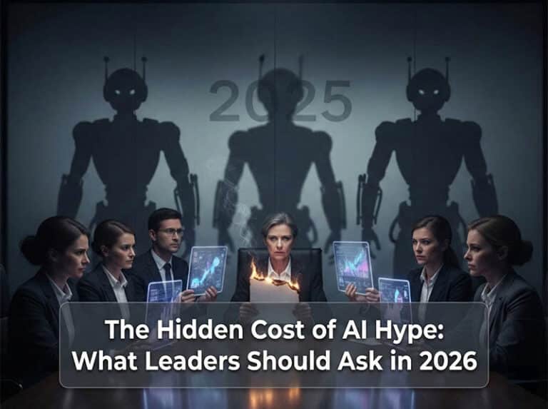 The hidden cost of AI hype - what leadership teams should be asking in 2026
