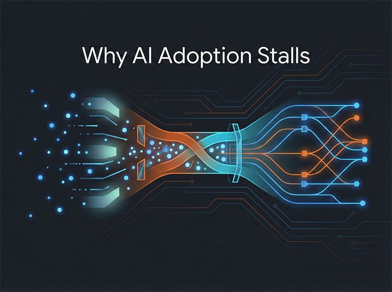 Why AI Adoption Stalls: The Gap Between Buying Tools and Changing Workflows