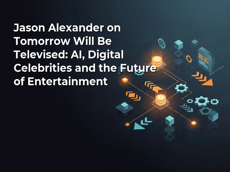 Jason Alexander on Tomorrow Will Be Televised: AI, Digital Celebrities and the Future of Entertainment
